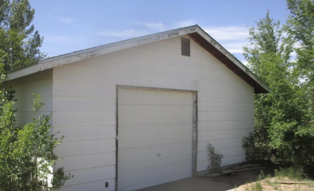 212 E Tingley Ave, Moriarty, NM 87035 - view of detached garage