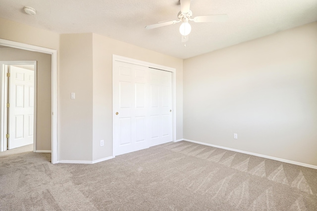 6923 Luz Del Sol Pl NW, Albuquerque, NM 87114 - unfurnished bedroom with carpet floors, baseboards, and a closet