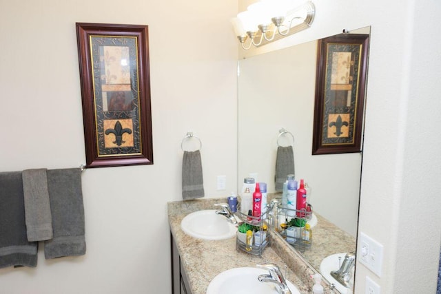 1019 Jacobs Dr NE, Rio Rancho, NM 87144 - bathroom featuring double vanity