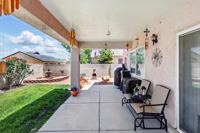 117 El Mundo Rd, Rio Communities, NM 87002 - view of patio / terrace