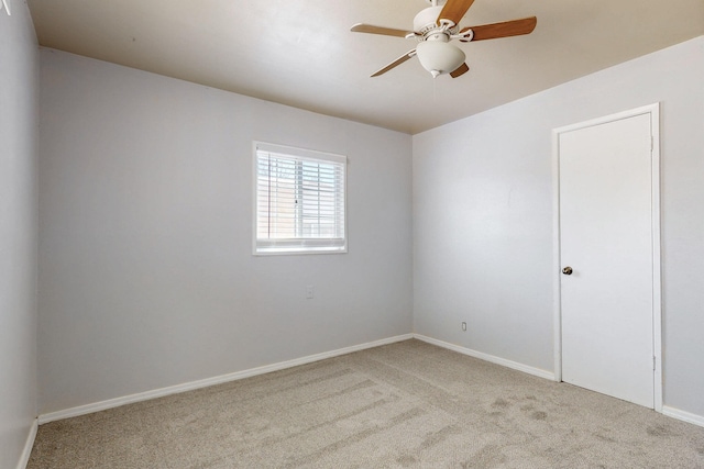9913 Leyendecker Rd NE, Albuquerque, NM 87112 - carpeted empty room with a ceiling fan and baseboards