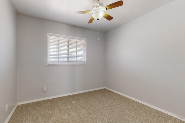 9913 Leyendecker Rd NE, Albuquerque, NM 87112 - empty room with carpet, a ceiling fan, and baseboards