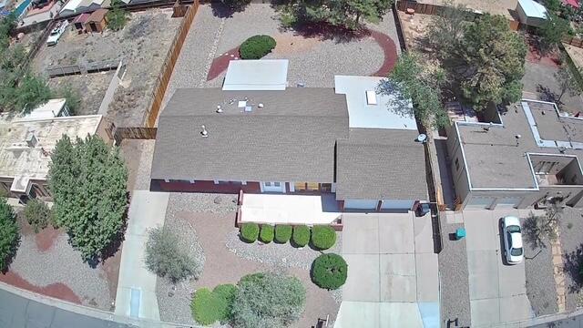 4111 El Cajon Ct SE, Rio Rancho, NM 87124 - view from above of property