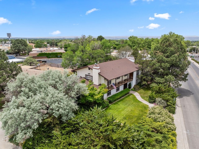 8480 Osuna Rd NE, Albuquerque, NM 87111 - view from above of property featuring a tree filled landscape