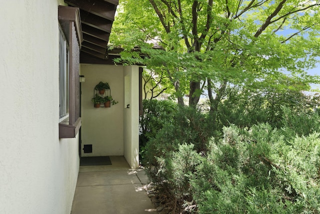 8480 Osuna Rd NE, Albuquerque, NM 87111 - view of exterior entry with stucco siding