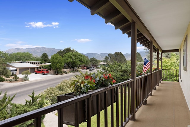 8480 Osuna Rd NE, Albuquerque, NM 87111 - balcony with a mountain view
