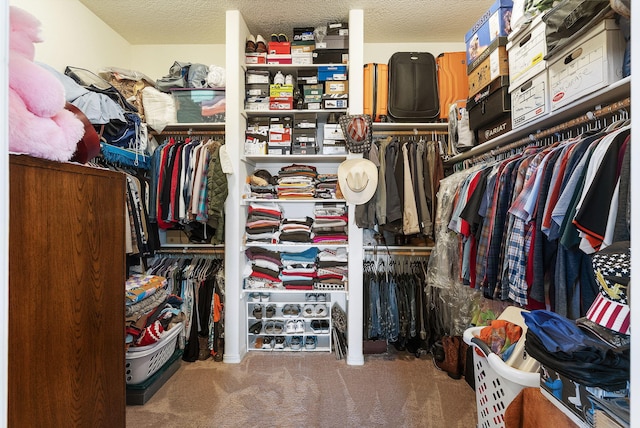 4210 Agave Ct SW, Los Lunas, NM 87031 - spacious closet with carpet flooring