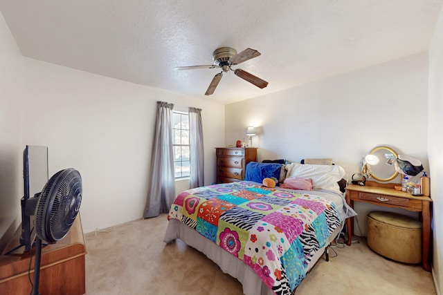 648 Frederico Blvd, Rio Communities, NM 87002 - bedroom featuring light colored carpet and ceiling fan