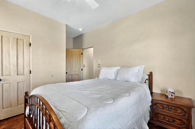 1 Seasons Cir, Placitas, NM 87043 - bedroom with a ceiling fan