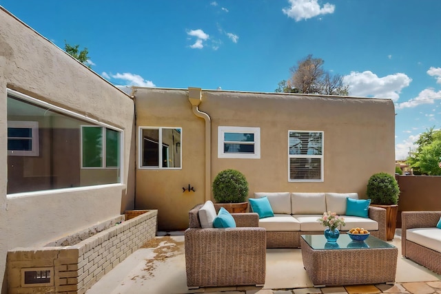 3801 Simms Ave SE, Albuquerque, NM 87108 - view of patio / terrace featuring outdoor lounge area