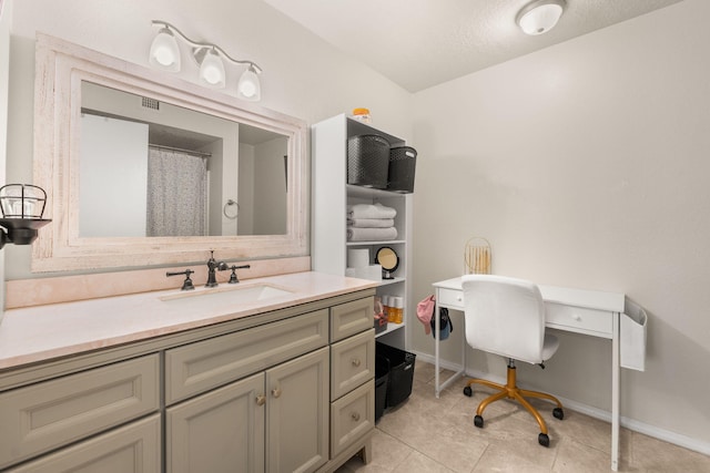3758 Cattle Dr NE, Rio Rancho, NM 87144 - bathroom with vanity and tile patterned floors