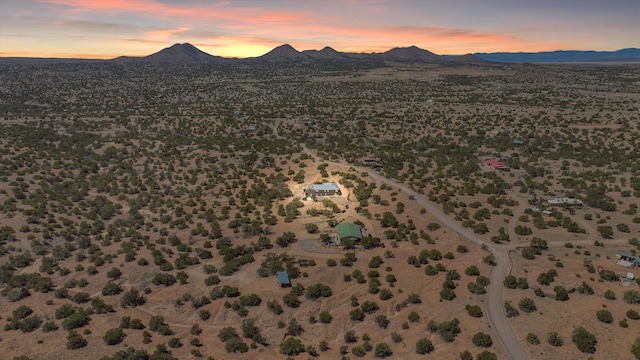 30A Arroyo Coyote Rd, Santa Fe, NM 87508 - aerial view of mountains