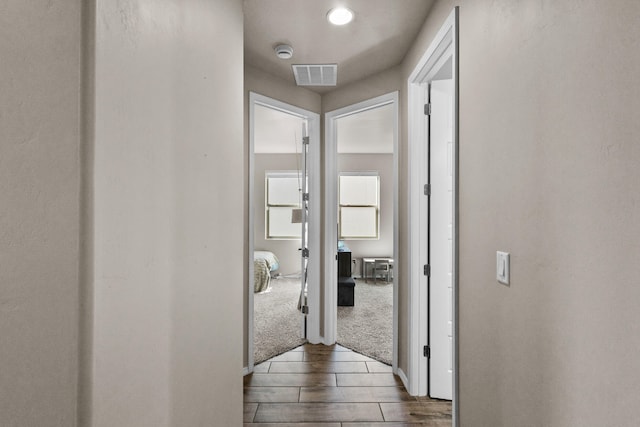 9035 S Sky St NW, Albuquerque, NM 87114 - corridor featuring dark wood finished floors