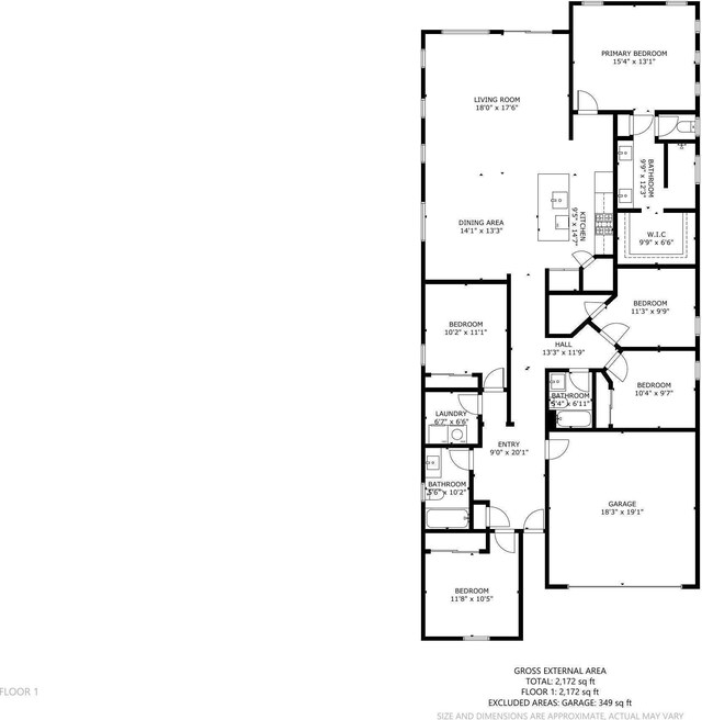 9035 S Sky St NW, Albuquerque, NM 87114 - floor plan / room layout