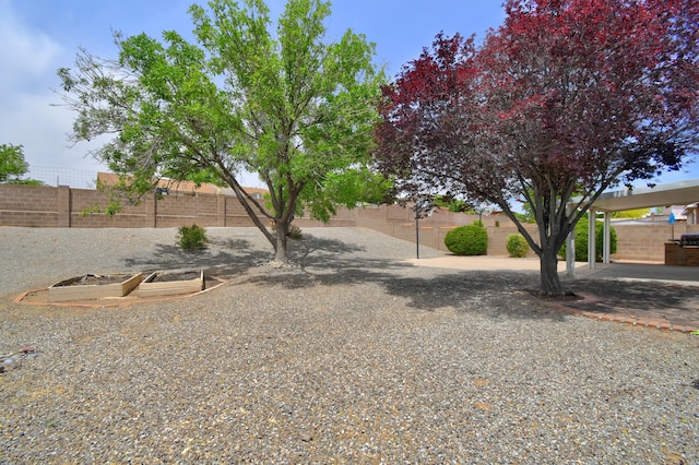 2575 Diamond Peak Dr NE, Rio Rancho, NM 87144 - fenced backyard with a patio