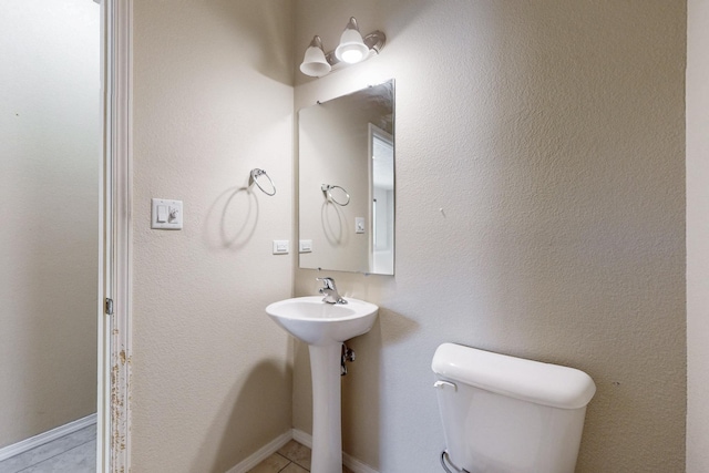 221 Landing Trl, Rio Rancho, NM 87124 - bathroom with toilet and tile patterned floors