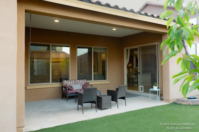 8704 Espacio Verde Rd, Albuquerque, NM 87120 - view of patio