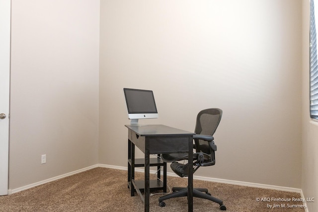 8704 Espacio Verde Rd, Albuquerque, NM 87120 - office area featuring carpet and baseboards