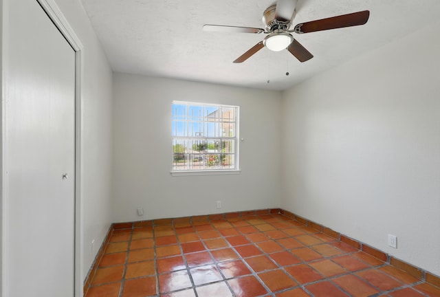 4508 Shiloh Pl NE, Albuquerque, NM 87111 - spare room featuring a ceiling fan and baseboards