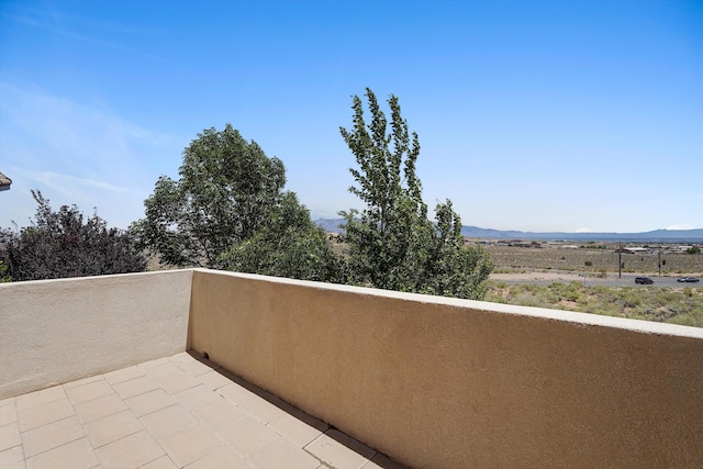 1311 Mirador Loop NE, Rio Rancho, NM 87144 - balcony featuring a mountain view