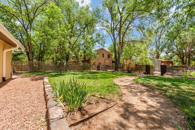 697 W Meadowlark Ln, Corrales, NM 87048 - view of yard