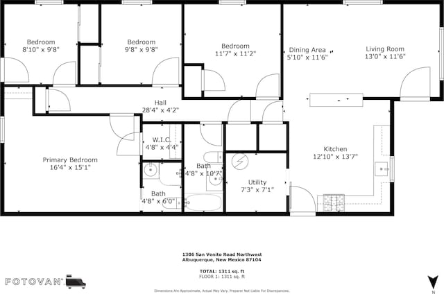 1306 San Venito Rd NW, Albuquerque, NM 87104 - photo 30