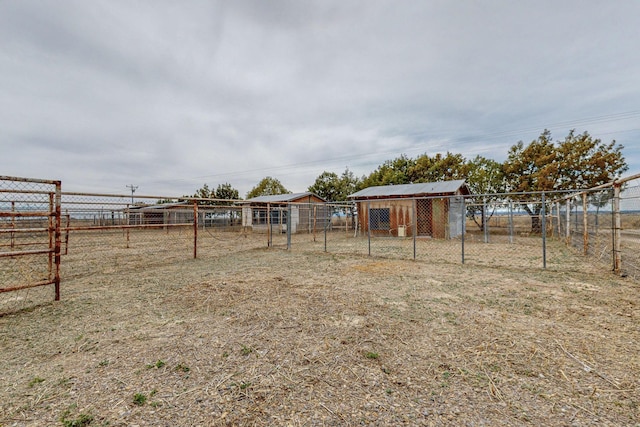 41 El Rancho Grande Rd, Mcintosh, NM 87032 - view of yard with an outdoor structure