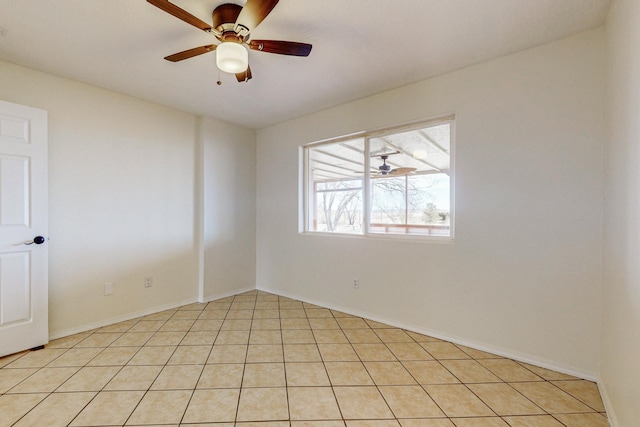 41 El Rancho Grande Rd, Mcintosh, NM 87032 - unfurnished room with ceiling fan and baseboards
