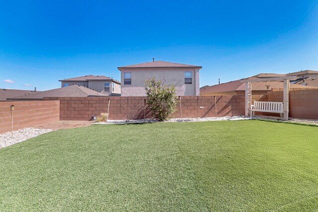 4871 Longs Peak Rd NE, Rio Rancho, NM 87144 - view of yard