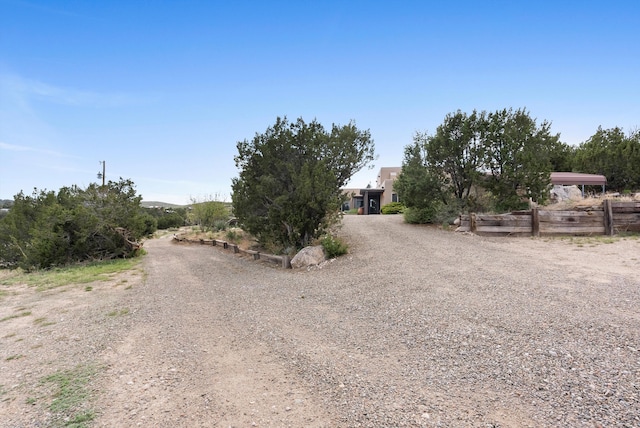 98 Edgewood Unit 7, Edgewood, NM 87015 - view of dirt / gravel driveway