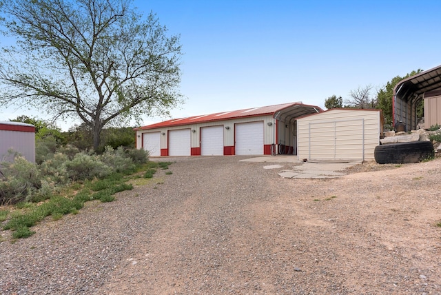 98 Edgewood Unit 7, Edgewood, NM 87015 - view of detached garage