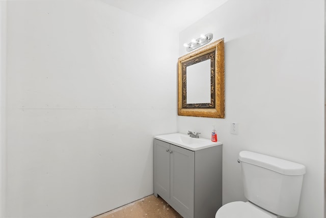 98 Edgewood Unit 7, Edgewood, NM 87015 - half bathroom featuring toilet and vanity