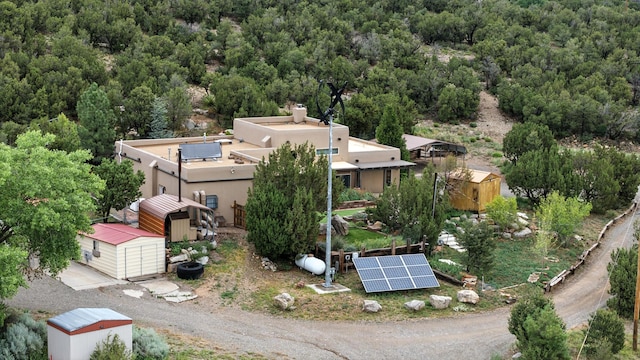 98 Edgewood Unit 7, Edgewood, NM 87015 - view from above of property with a forest