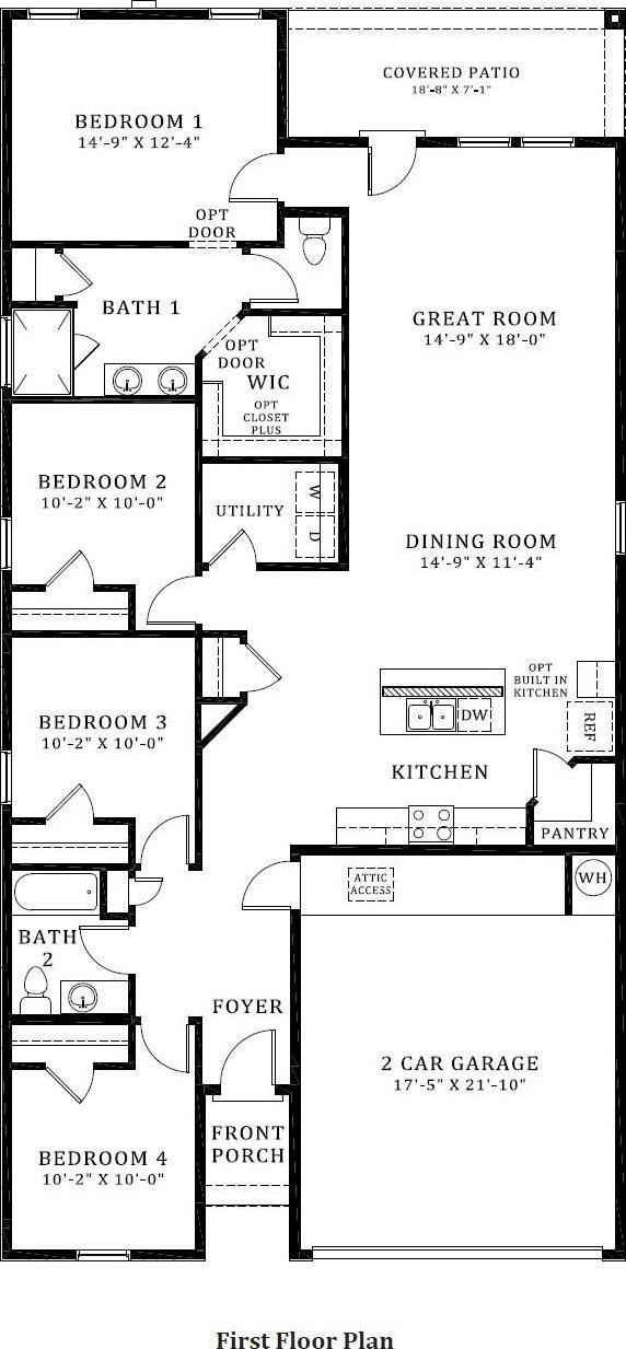 1660 Maggie Dr, Rio Rancho, NM 87144 - home floor plan