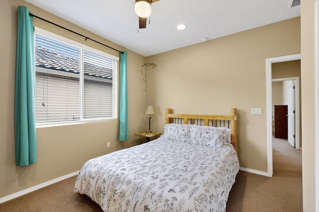 2927 Kings Canyon Loop NE, Rio Rancho, NM 87144 - carpeted bedroom featuring baseboards and a ceiling fan