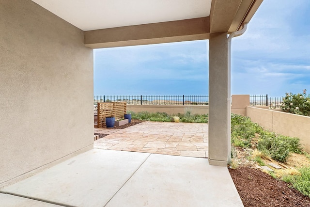 2927 Kings Canyon Loop NE, Rio Rancho, NM 87144 - fenced backyard featuring a patio