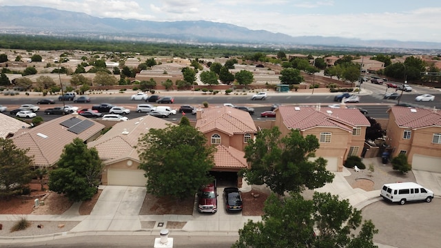 4608 Stafford Pl NW, Albuquerque, NM 87120 - aerial view of residential area featuring a mountainous background