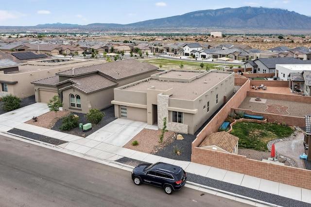 6854 Cleary Loop NE, Rio Rancho, NM 87144 - aerial perspective of suburban area with mountains