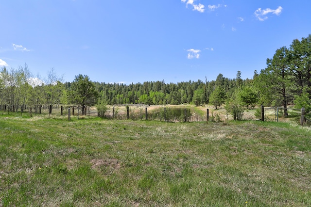 280 Ponderosa Way, Jemez Springs, NM 87025 - view of yard with a rural view and a wooded view
