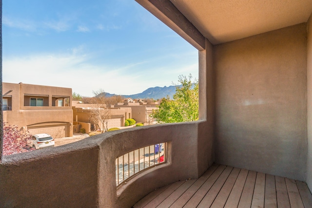 8736 Desert Fox Way NE, Albuquerque, NM 87122 - balcony featuring a mountain view