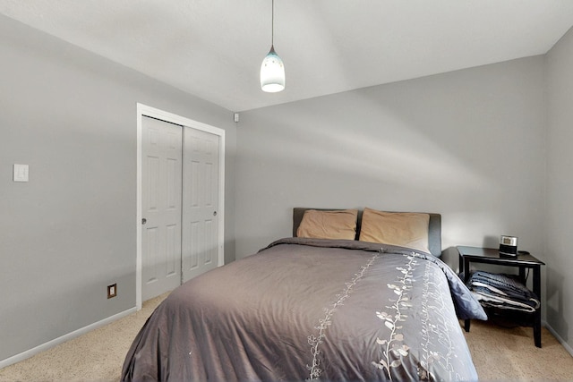 7313 Valley Forge Rd NE, Albuquerque, NM 87109 - bedroom with carpet, baseboards, and a closet