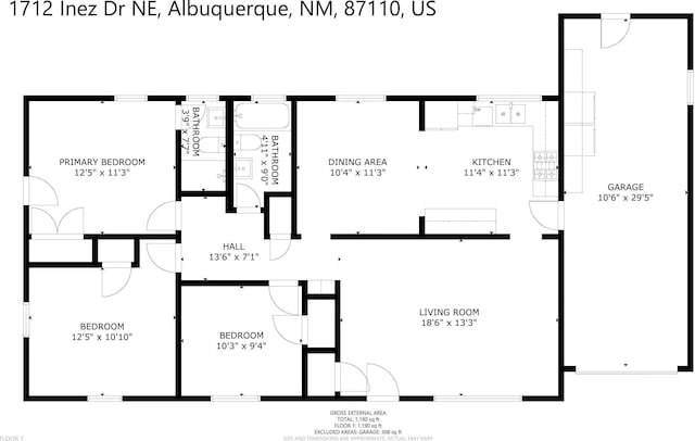 1712 Inez Dr NE, Albuquerque, NM 87110 - photo 30