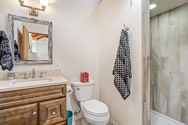 78 Slate Rd, Jemez Springs, NM 87025 - full bath with vanity, toilet, and a shower