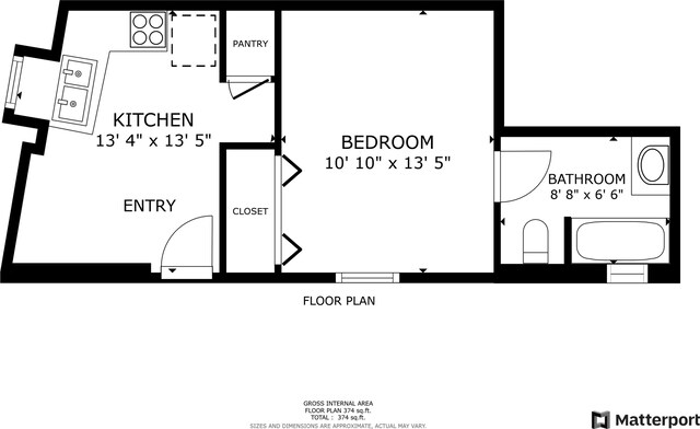 1207 Barelas Rd SW 1203, Albuquerque, NM 87105 - view of room layout