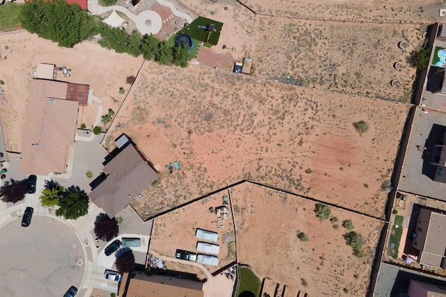 1343 San Juan Ct NE, Rio Rancho, NM 87144 - aerial view of property's location featuring a desert landscape