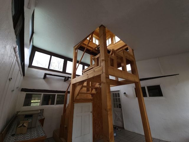 83 Paseo De San Antonio Rd, Placitas, NM 87043 - stairs featuring healthy amount of natural light