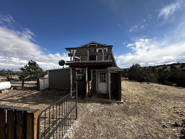 169 Wildwood Trl, Datil, NM 87821 - view of front facade