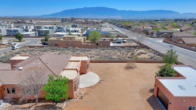 1624 23rd Ave SE, Rio Rancho, NM 87124 - aerial view of residential area featuring a mountainous background