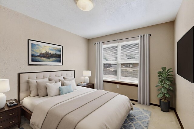 10017 Boulder St NW, Albuquerque, NM 87114 - bedroom with light colored carpet and baseboards