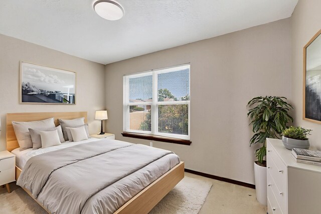 10017 Boulder St NW, Albuquerque, NM 87114 - bedroom with baseboards and light carpet